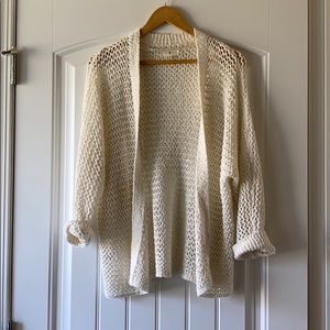 Lou & Grey Open Knit Cardigan